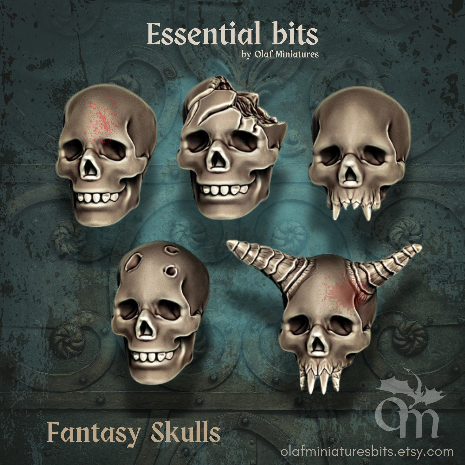 Fantasy skulls